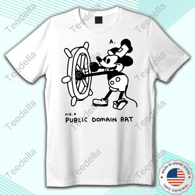 Zoe Bread Store Mickey Mouse Fig A Public Domain Rat T-Shirt