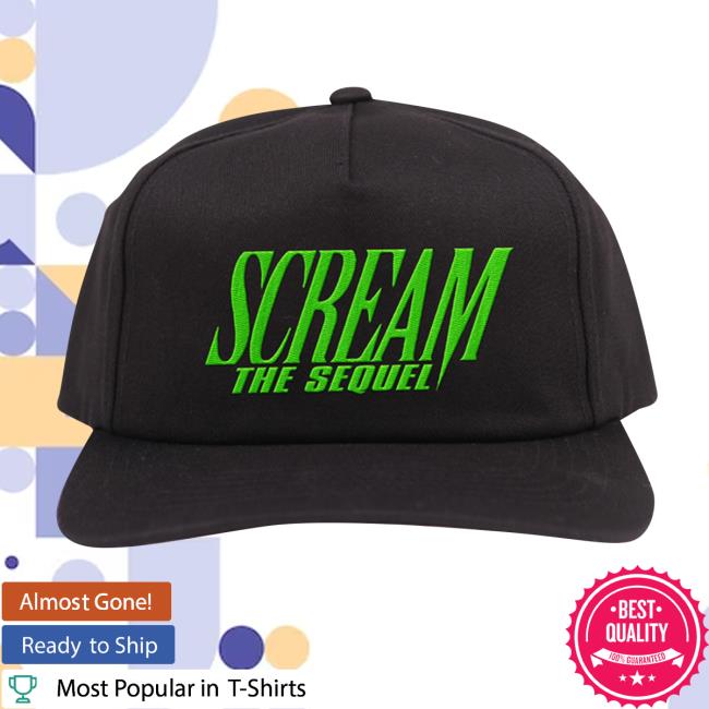 Youthenergydesigns Shop Film Scream The Sequel Crew Trend Cap