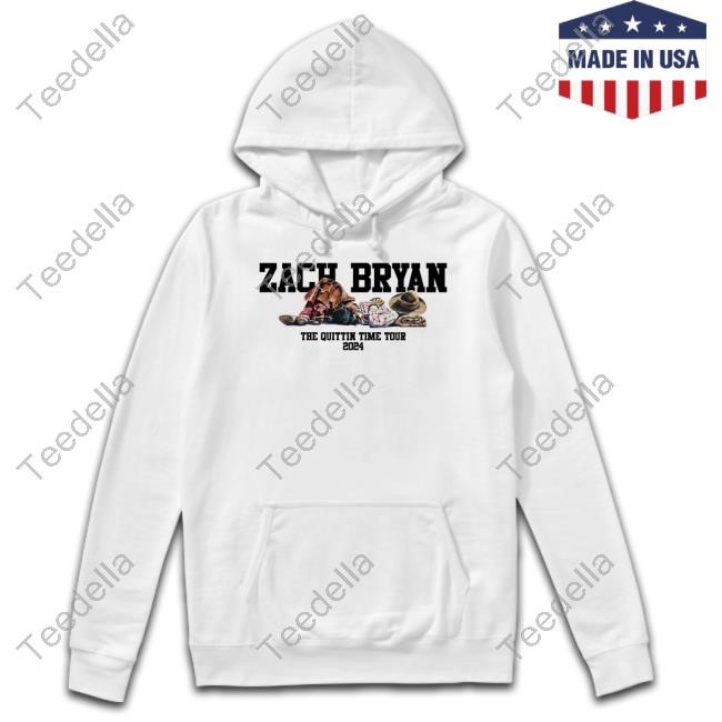 Zachlanebryan Store Zb Cowboy Tour White Tee Shirt